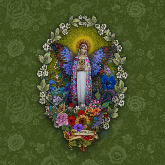 Ex Voto garden Virgin