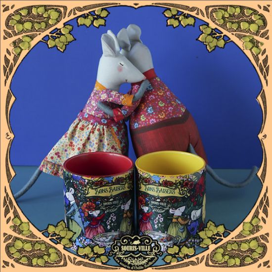 Duo mugs Souris-ville 