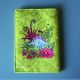 Sewing Kit : Notebook Cover Dinoflore green