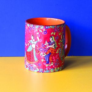 Indian Dancers mug