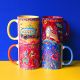 4 INDIA SONG Mugs