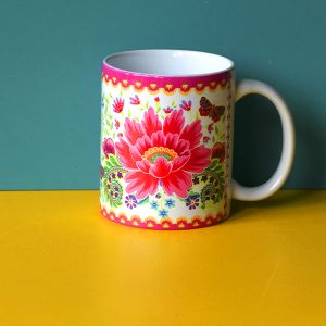 Mug Pushkar blanc